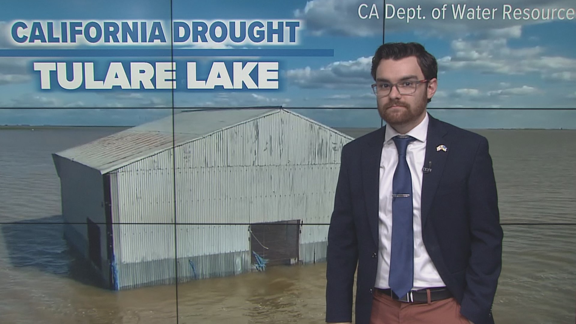 Tulare Lake, which used to be the largest freshwater lake west of the Mississippi River, is filling for the first time since 1997