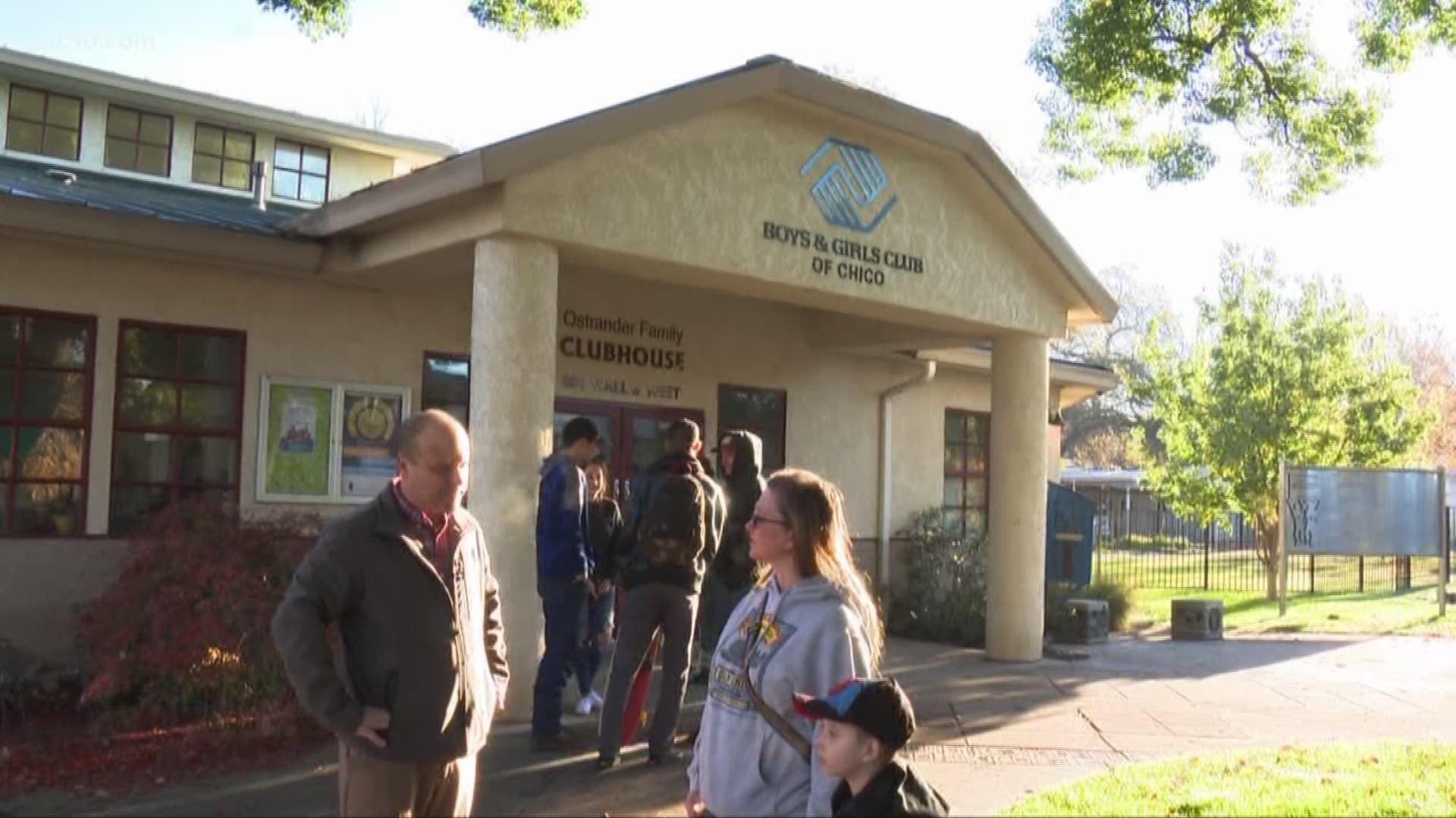 Thousands of Butte County students returned to school Monday nearly a month after the Camp Fire. Students from Ridgeview High School in Magalia met at the Boys & Girls Club of the North Valley in Chico.