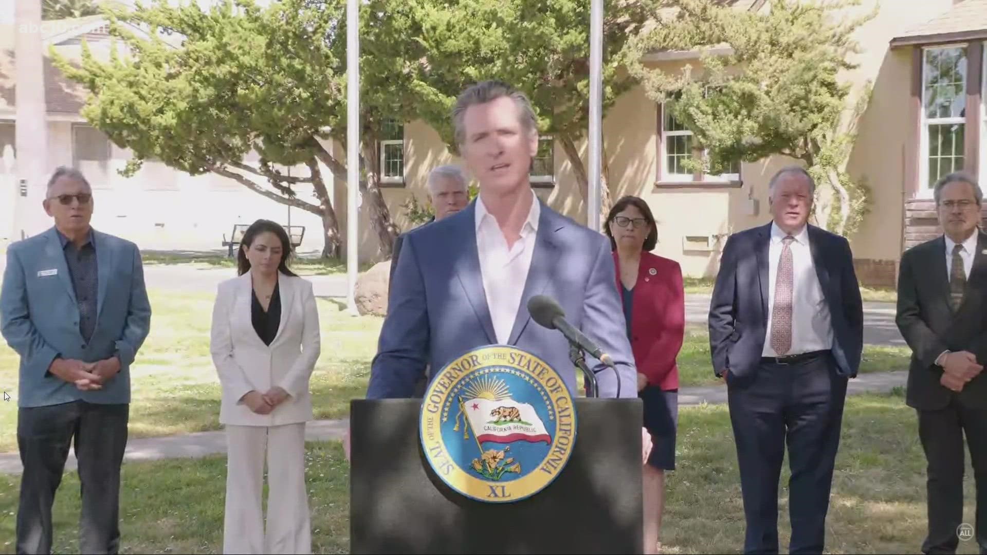 On Wednesday, Gov. Newsom proposed $9 billion in tax refunds to address rising gas prices.
