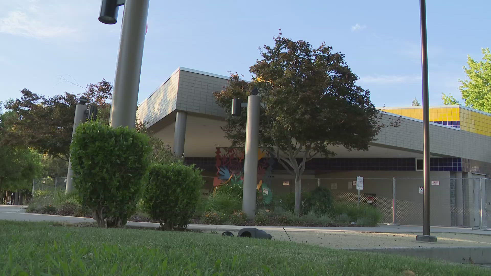 The library was impacted by a fire in its meeting room on July 26.