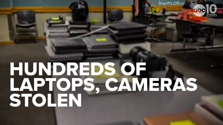 Stockton electronics retail theft ring busted when Pawn Shop found with stolen items