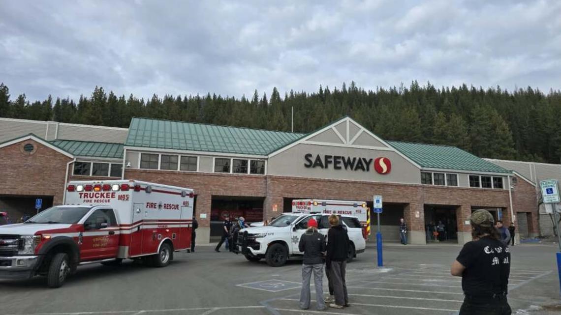 Man Arrested After Crash Injures 4 People At Truckee Safeway Abc10 man-arrested-after-crash-injures-4-people-at-truckee-safeway-abc10