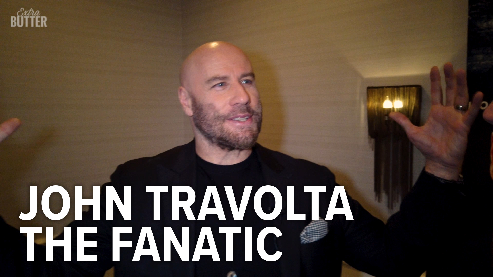 John Travolta talks about why he loves his fans in this exclusive interview for his new movie 'The Fanatic.' Travolta also shares some awkward fan encounters and what it was like working with director Fred Durst (Limp Bizkit).