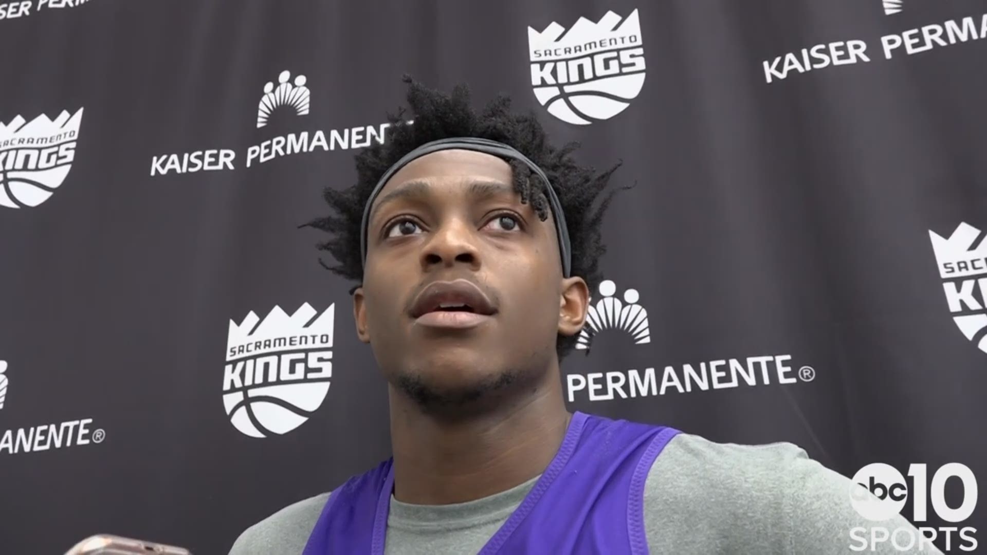 Kings PG De'Aaron Fox says defense is the team's main focus as the season approaches, preview's Monday's game vs. the Utah Jazz and their addition of Mike Conley.