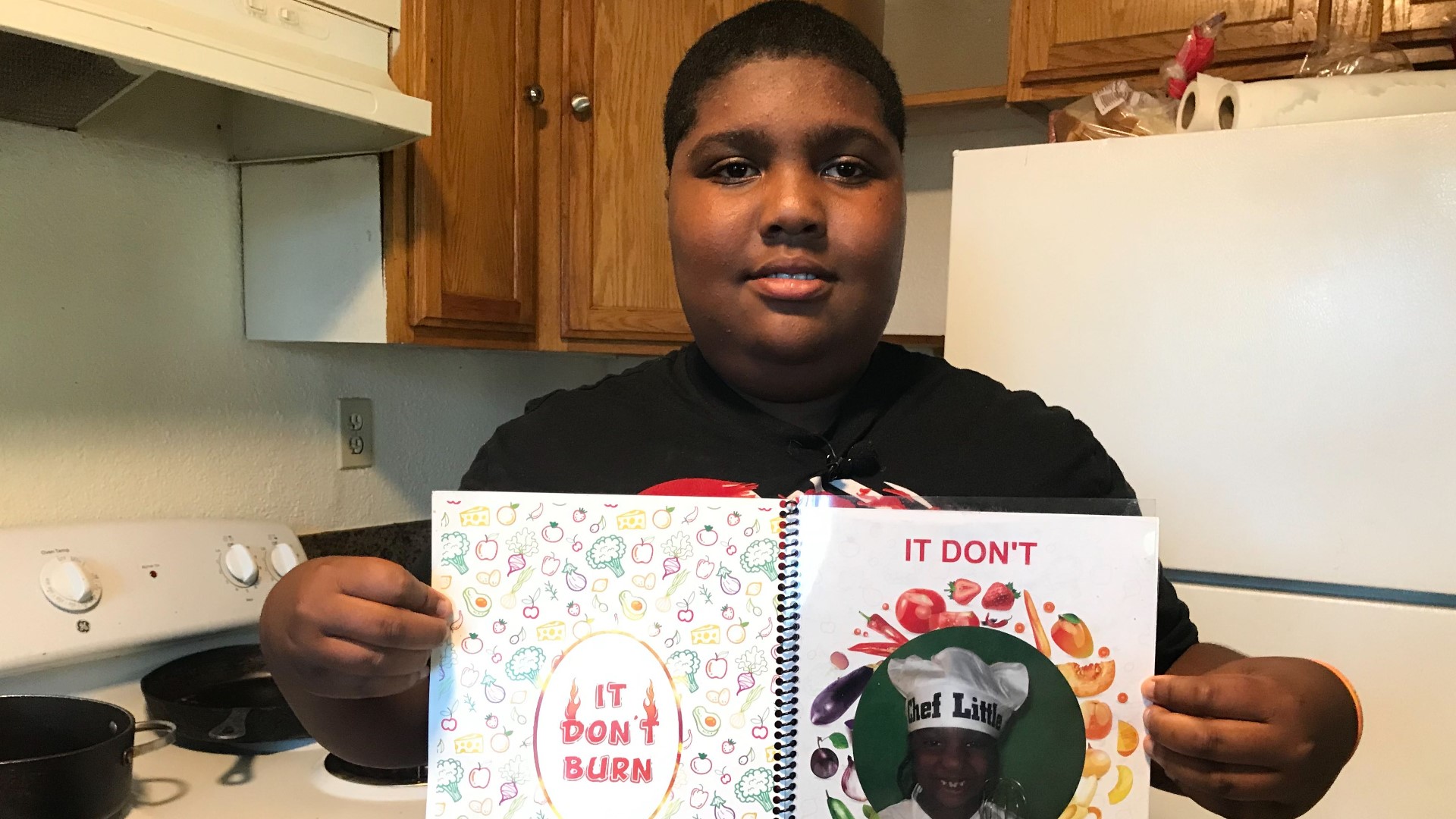 Ronald Carmon III was burned when he was 2-years-old. Now at 12, he wants to help the hospital that helped him. And maybe even prevent an accident like his.