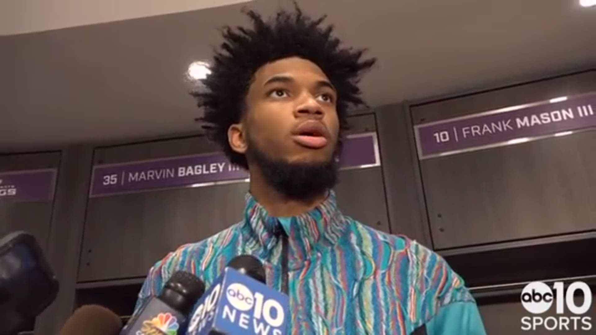 Sacramento Kings rookie Marvin Bagley III gives his thoughts on his team blowing a 28-point lead in the second half to the Brooklyn Nets and falling 123-121 on Tuesday night.