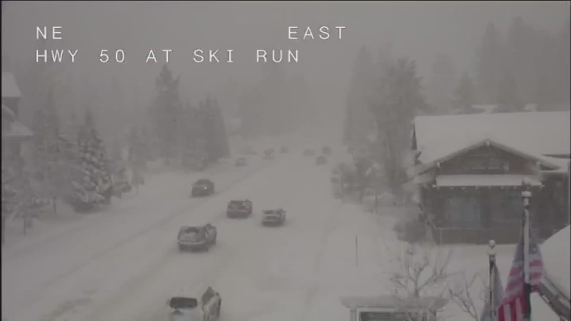 California Weather Snow impacts Sierra travel over the weekend