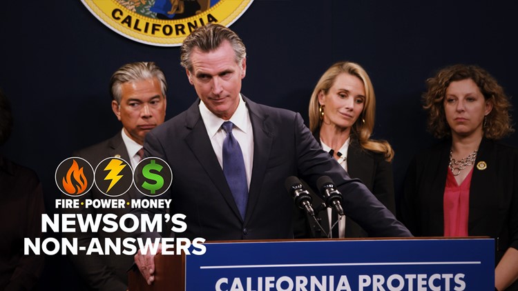 Newsom taking heat for non-answers on PG&E-caused fire victims