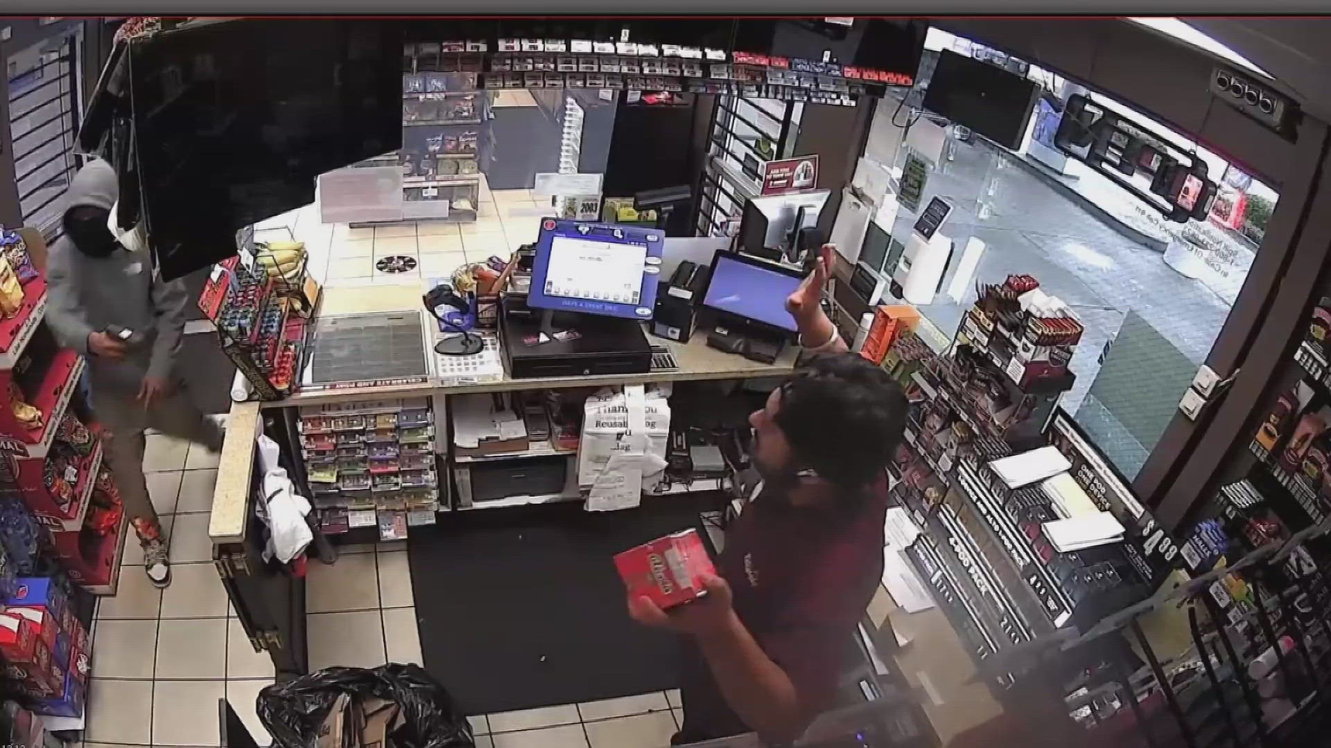 The Sacramento Police Department said the gas station has been robbed four times since Dec. 21.