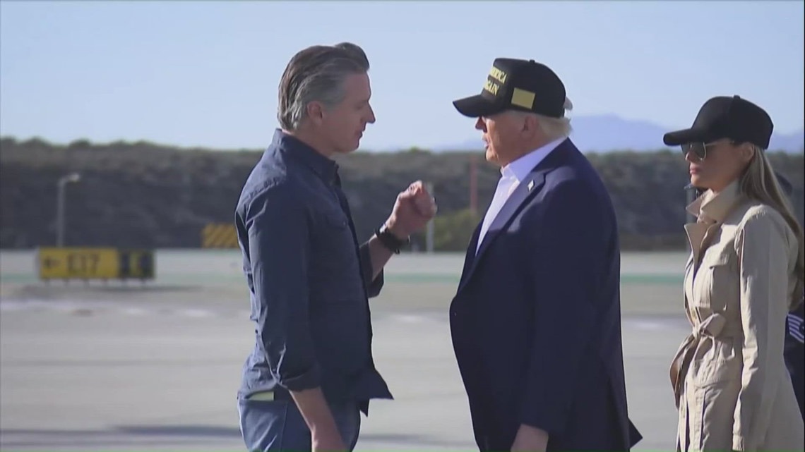 California Political Roundup: Newsom tours South Carolina as DOJ sues over trans athlete policies