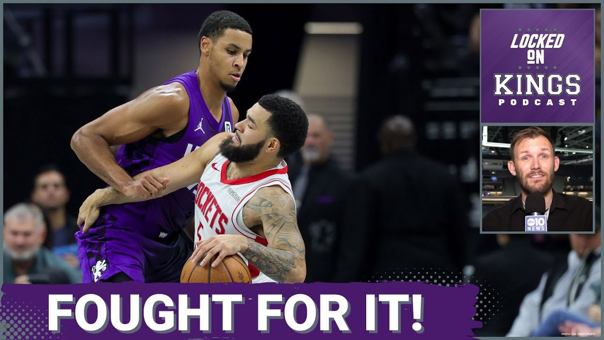 Sacramento didn't back down from Houston's chippiness & physicality, beating the Rockets at their own game.