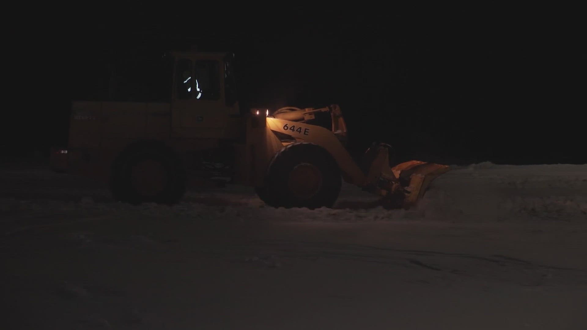 The storm exits but leaves behind over a foot of snow, freezing temps, dense fog and thunderstorms.