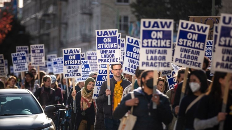 UC intends to dock pay of workers who went on strike, 48,000 workers affected
