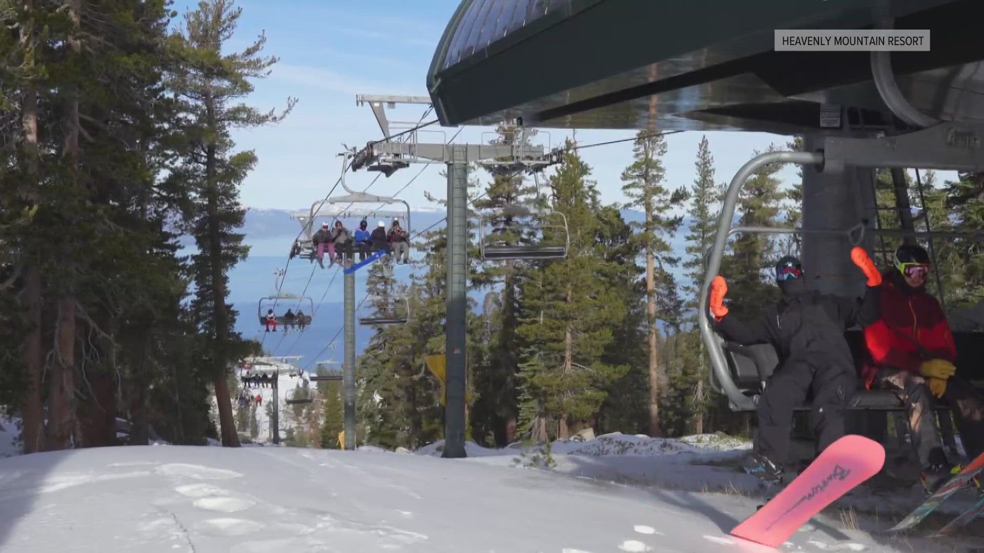 The early snowfall has led to some California ski resorts opening early.