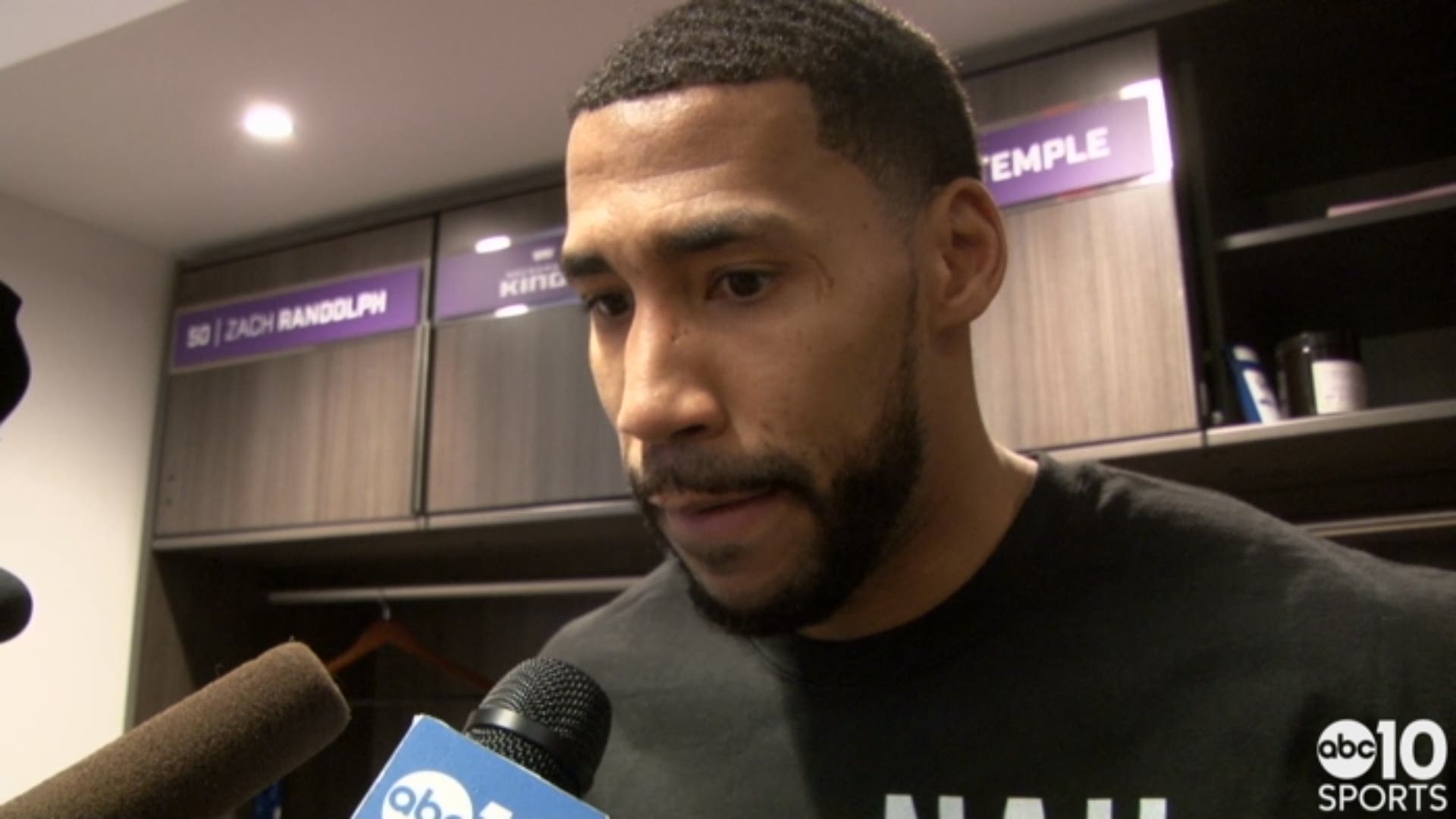 Kings forward Garrett Temple chats about Wednesday's home win over the Cleveland Cavaliers, wanting to defend LeBron James, the performance of 40-year-old teammate Vince Carter and winning a "linear championship."
