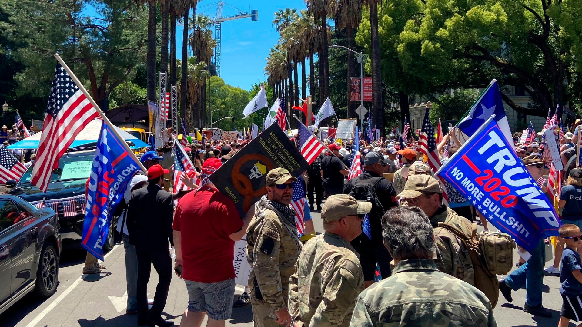 Protest Outside California Capitol Draws Large Crowd | Abc10.com