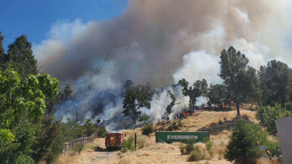 Evacuations warnings issued for fire in Placer County – ABC10