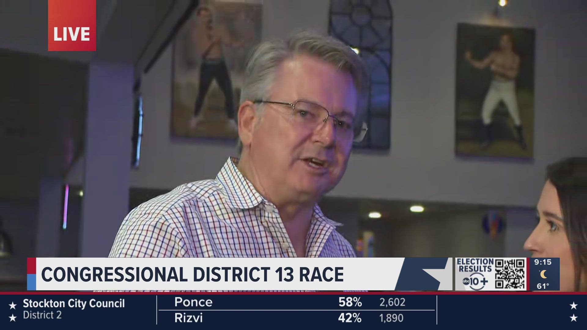 Rep. John Duarte speaks with ABC10's Devin Trubey regarding his re-election campaign for California's 13th Congressional seat. 