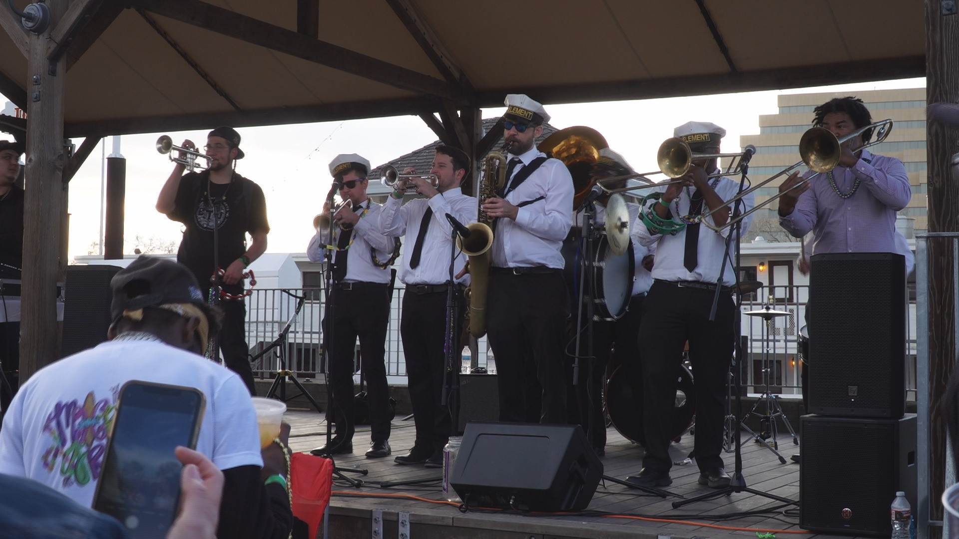 The Second Line Sunday Festival featured live music, food and arts vendors.