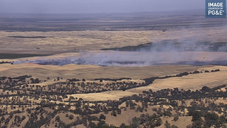 Dunnigan Fire burns 120 acres in Yolo County, 100% contained | Map