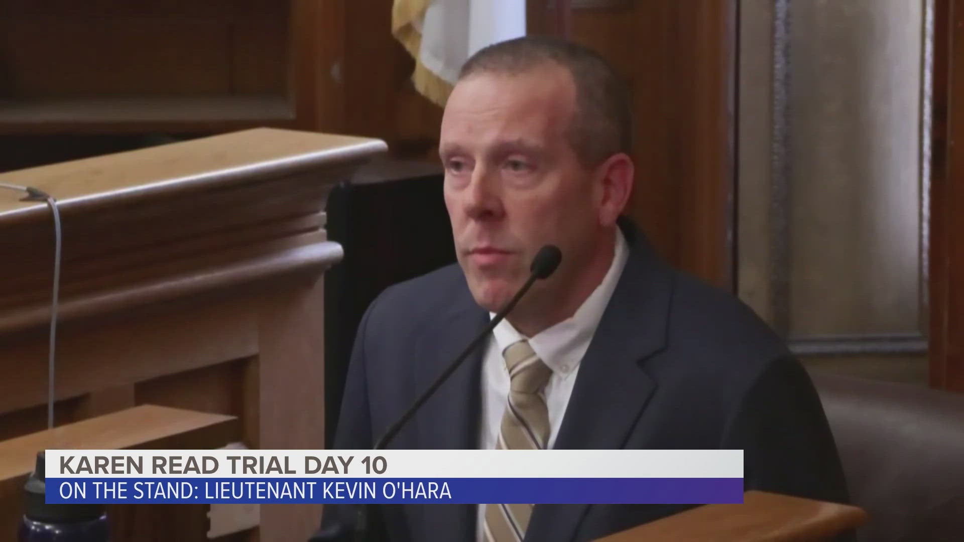 Karen Read Murder Trial: Kevin O'Hara testimony from May 5, 2025.
Kevin O'Hara is a Lieutenant for the Massachusetts State Police Department. 