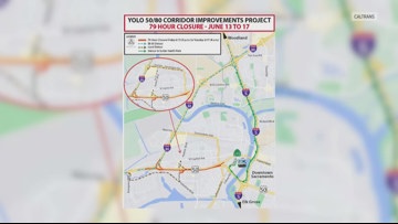 Hwy 50 closed | Expect delays between Davis and Sacramento Monday | abc10.com
