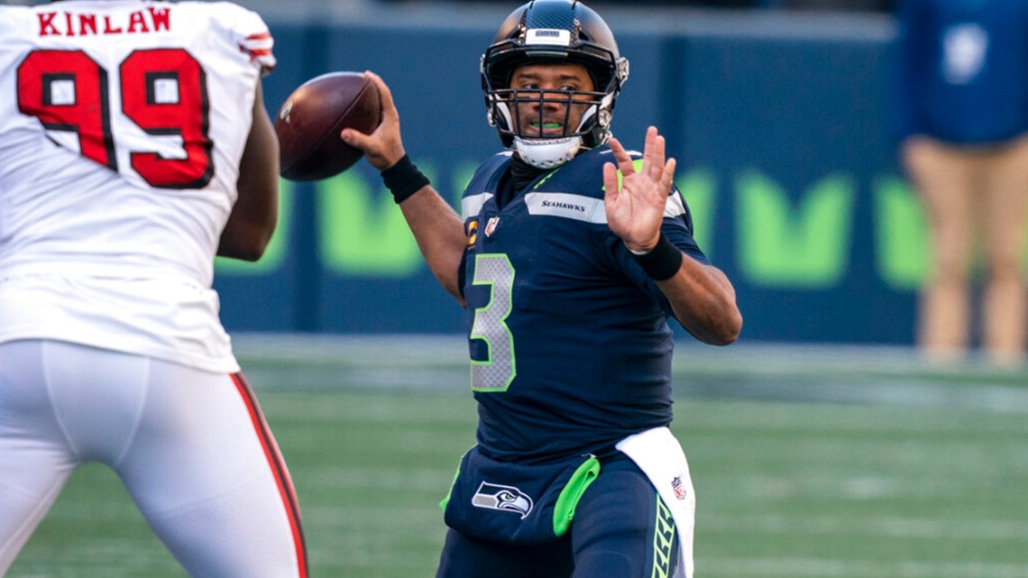 Big days from Russell Wilson and DK Metcalf lead Seahawks past 49ers