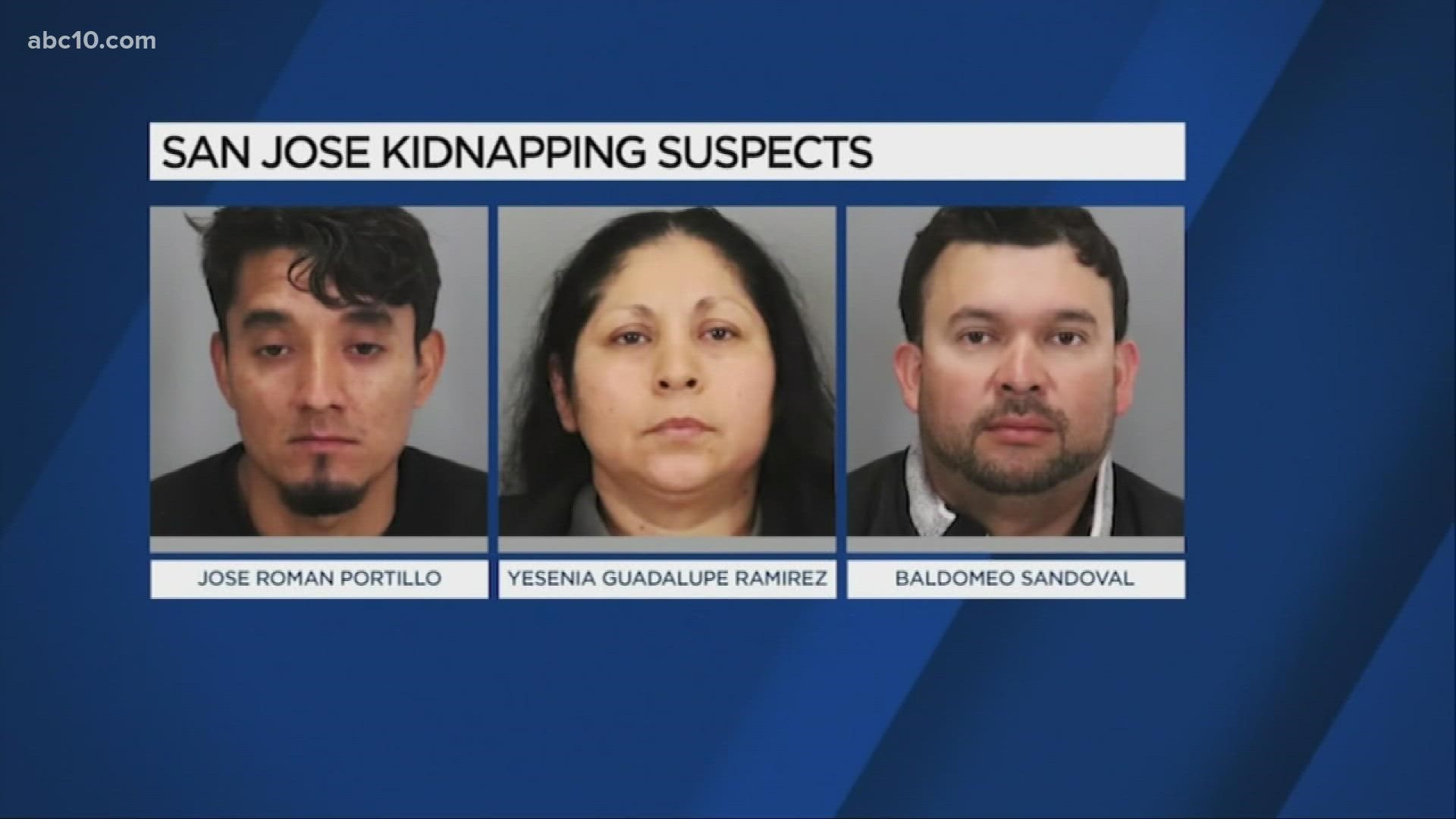 Yesenia Ramirez, Jose Portillo, and Baldomeo Sandoval were arrested on suspicion of kidnapping. California could increase awards in medical malpractice cases.