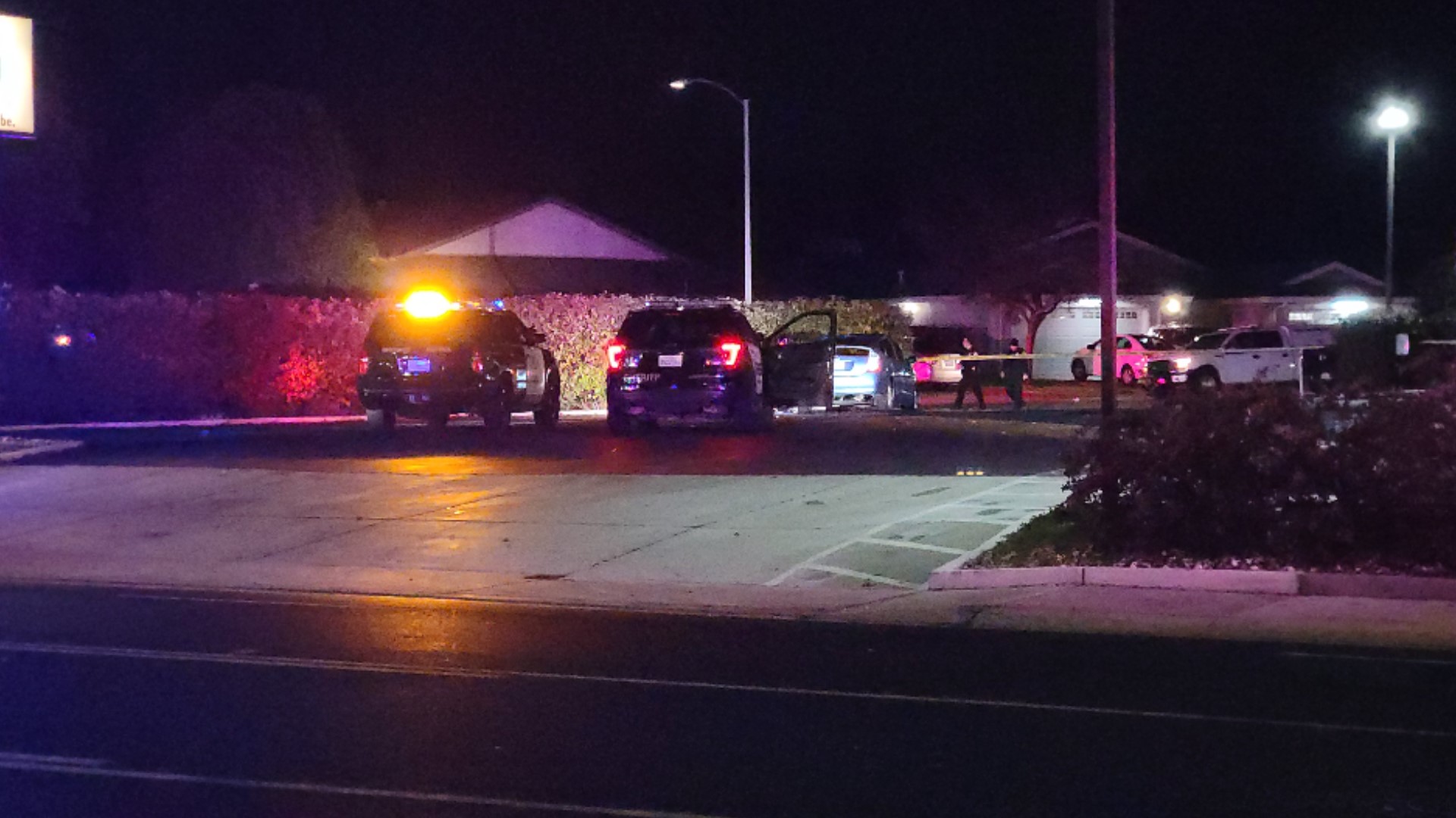 According to the Sacramento County Sheriff's Office, the shooting happened after deputies tracked a stolen vehicle to El Camino and Walnut Avenues.