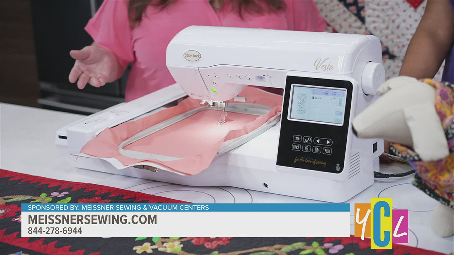 Don't miss the annual Quilt, Craft & Sewing Festival this weekend! It's a crafter's shopping paradise. This segment is paid by Meissner Sewing & Vacuum Centers.