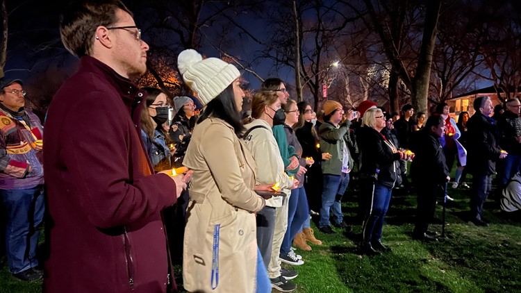 Davis holds vigil for California mass shooting victims