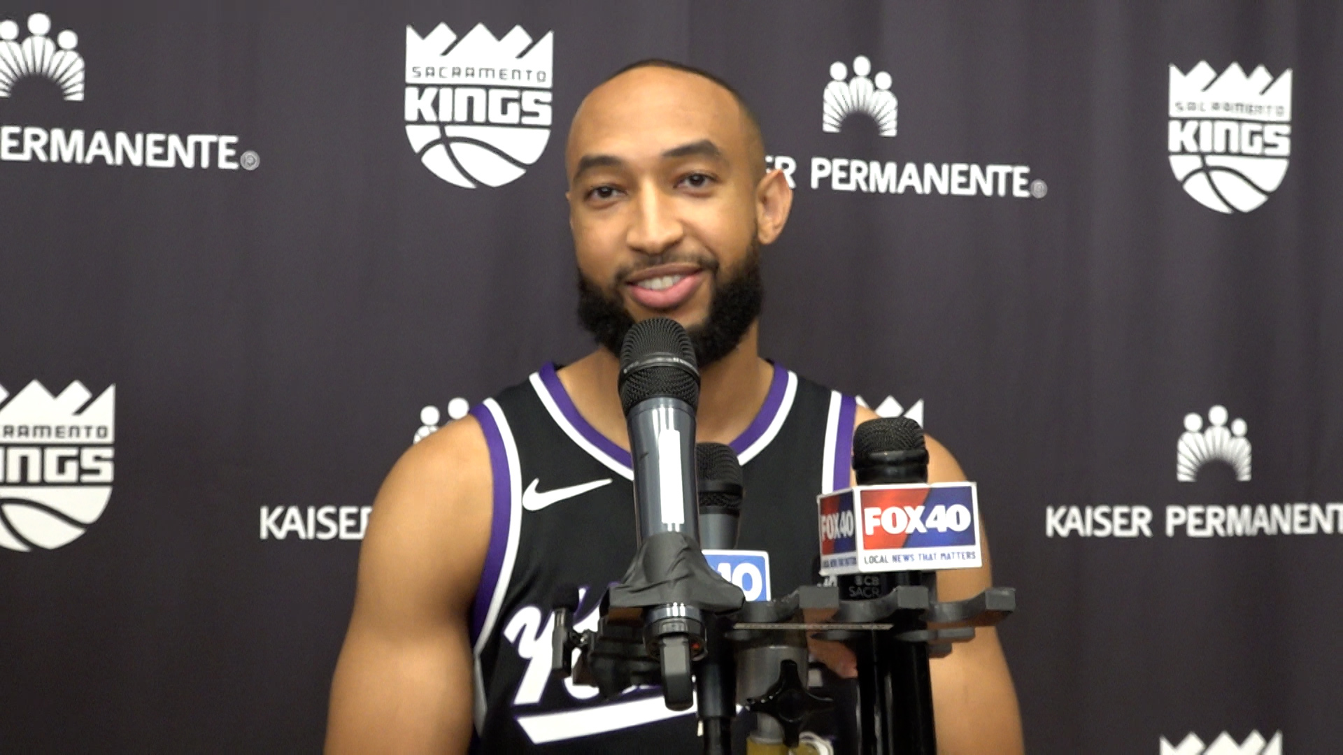 Sacramento Kings Media Day | Jordan McLaughlin talks trade to Sacramento