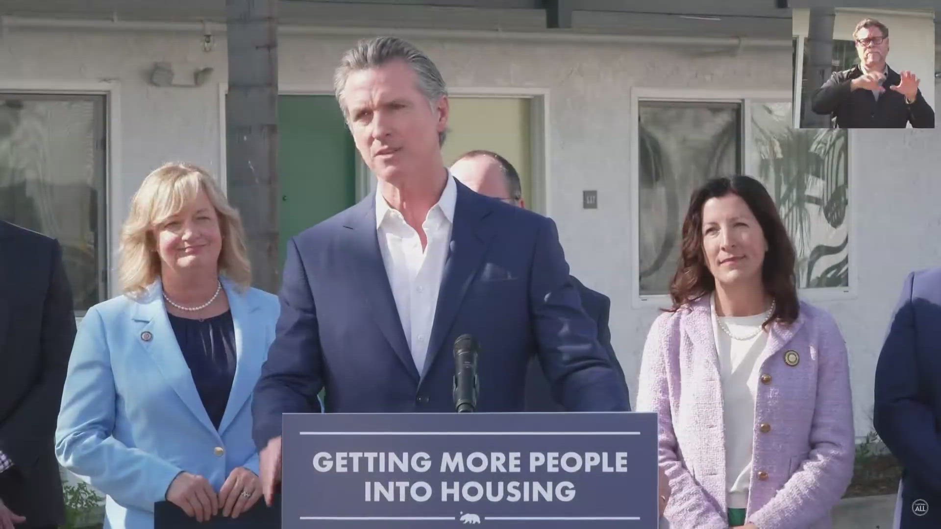 Governor Gavin Newsom announced the state's Project Homekey program has delivered more than 15,000 homes to tackle the homeless crisis.