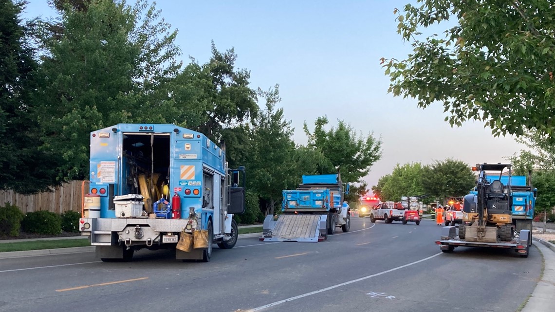 Evacuations in Yuba City end after natural gas leak