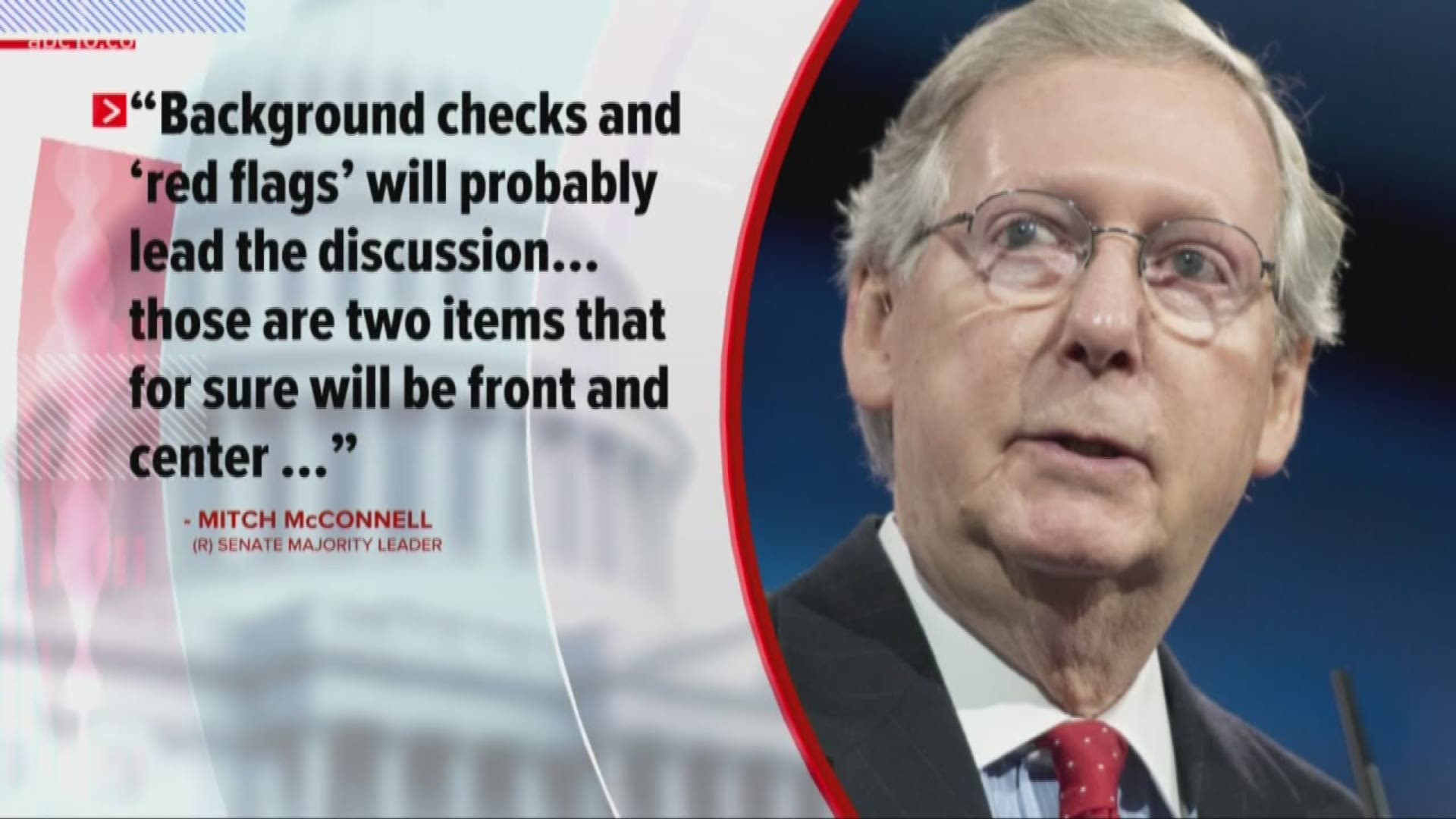 Generally, after mass shootings, Democrats fall on the side of gun reforms while Republicans discuss mental illness. However, Republicans appear to be signaling that they may be ready to take action on gun control.