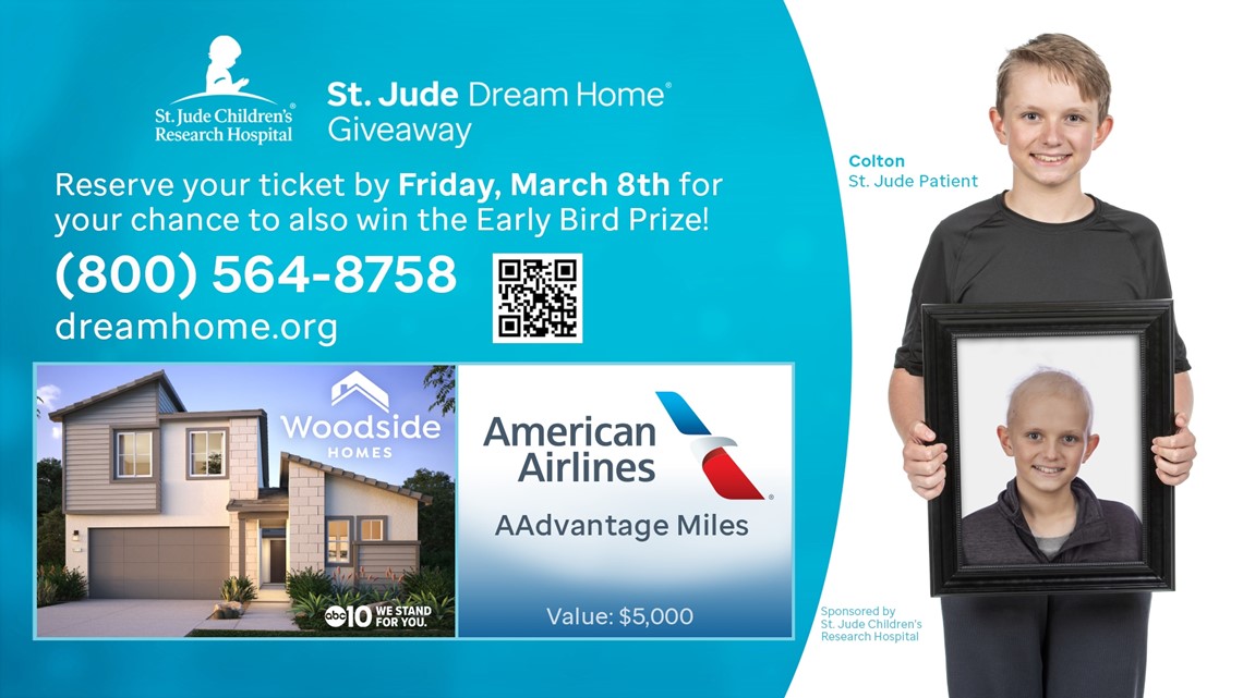 2024 Sacramento St. Jude Dream Home Giveaway