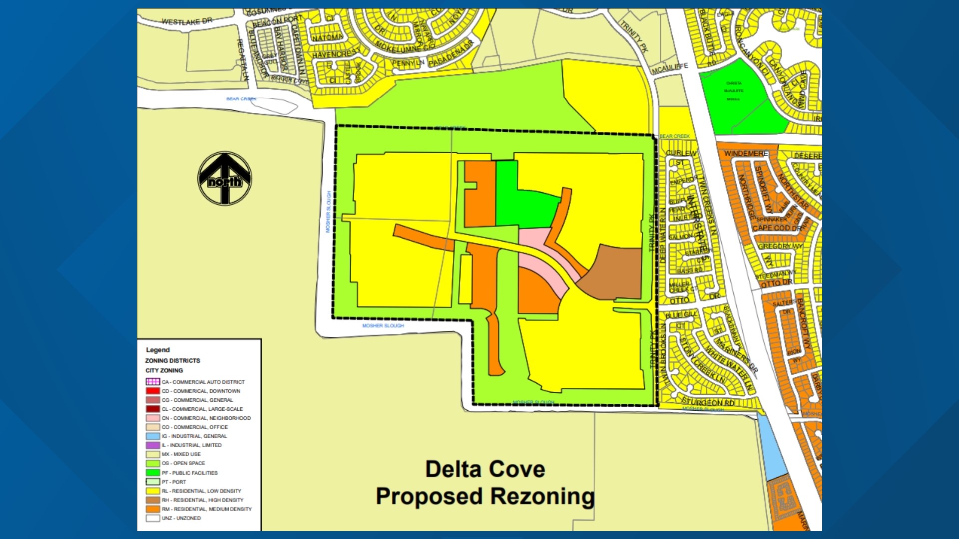 Renderings and maps offer insight into Stockton's proposed Delta Cove