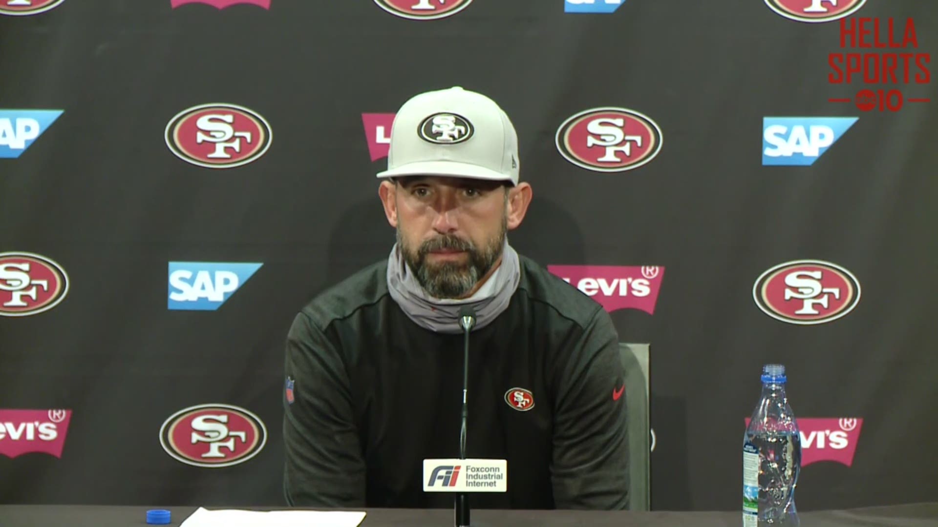 San Francisco 49ers coach Kyle Shanahan updates the readiness of his team heading into the first game of the NFL season on Sunday, when they host the Cardinals.
