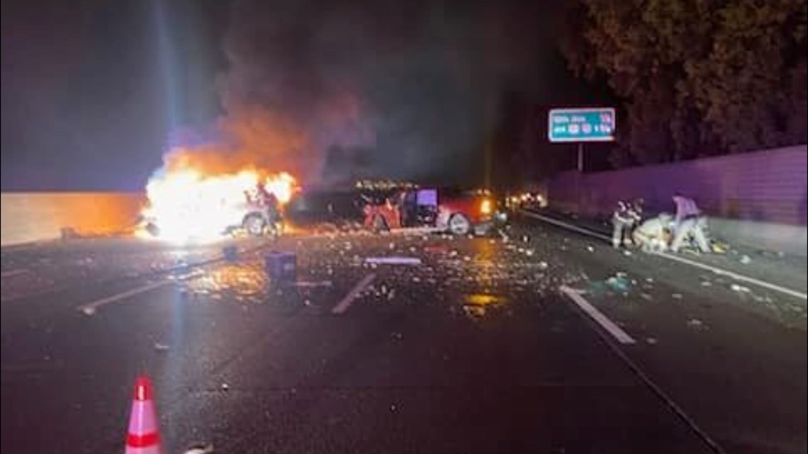 Wrong-way, DUI crash on 99 leaves woman critically hurt - Vimarsana News
