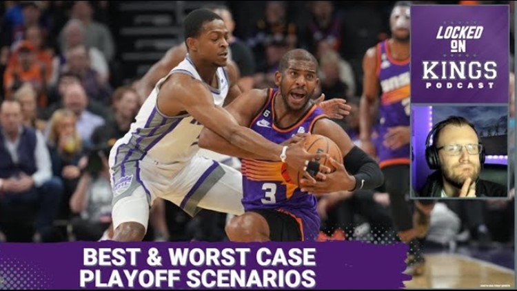 Sacramento Kings best & worst case playoff scenarios | Locked On Kings