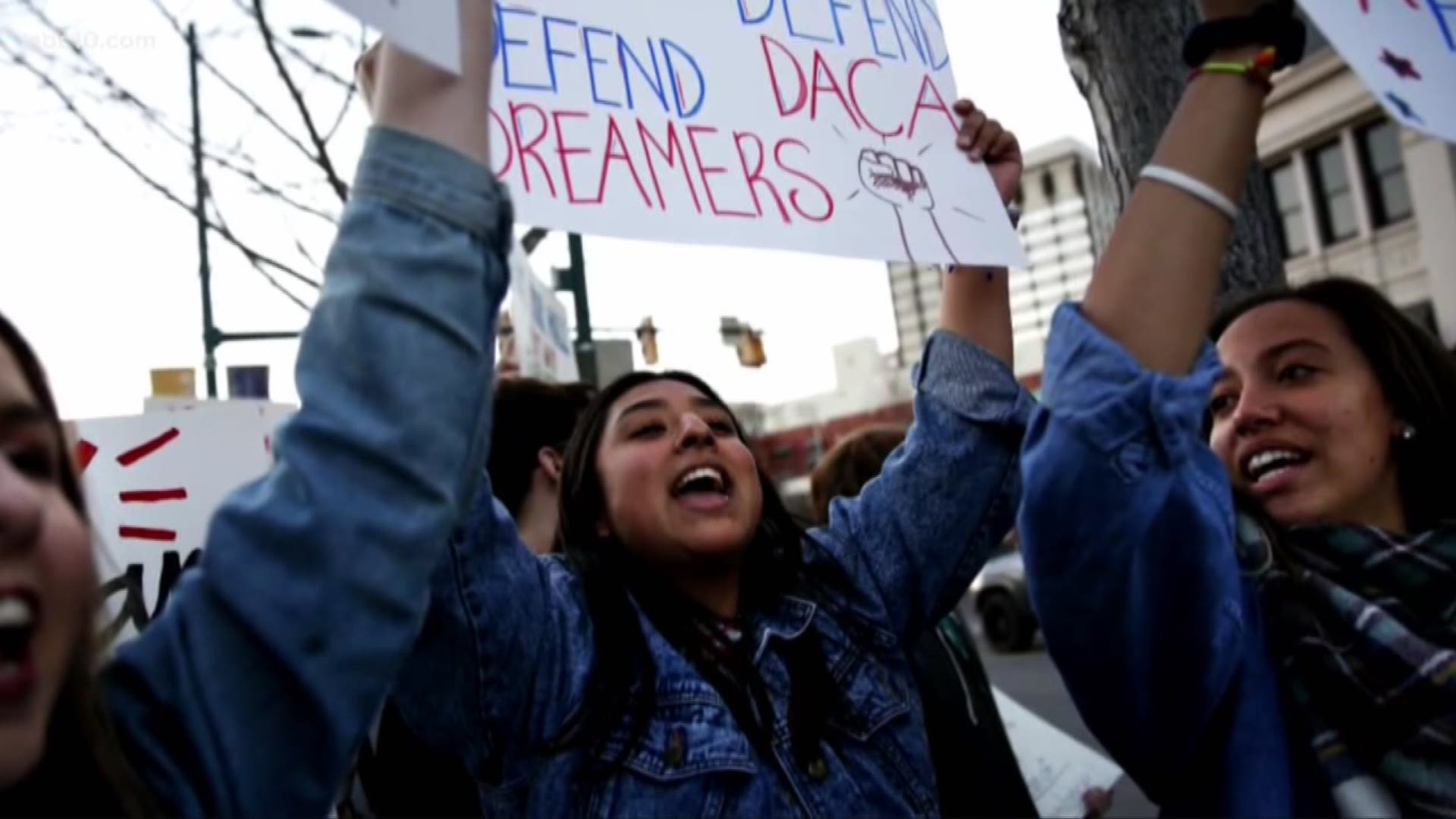 In a 5-4 ruling today, the court blocked President Trump from ending the "Deferred Action for Childhood Arrivals" program known as DACA.