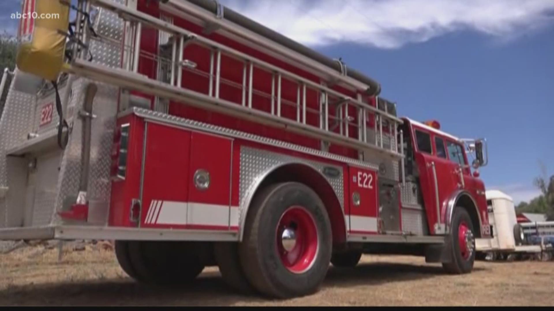 The folks here love animals and do everything they can to keep them comfortable and safe. But everything came under threat a couple weeks ago when a fire reached their property line.