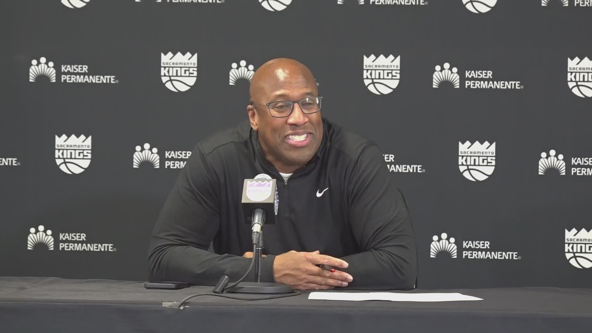 Coach Mike Brown | Sacramento Kings Defeat Jazz - Post Game Interview ...