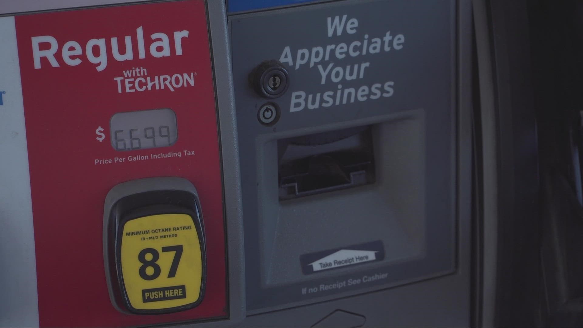California gas prices: The new average price for a gallon of gas in California is $6.18, according to AAA.