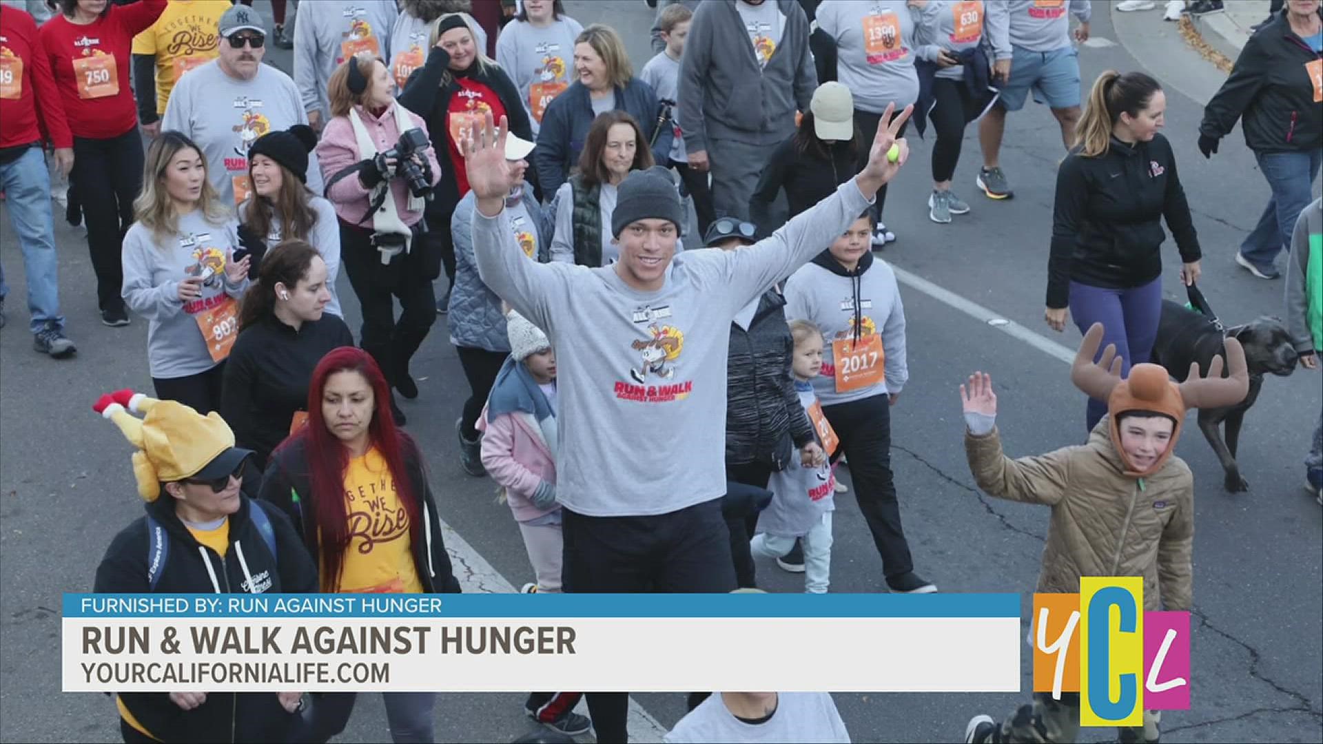 The Run and Walk Against Hunger is happening this month on Thanksgiving Day! See how to join.