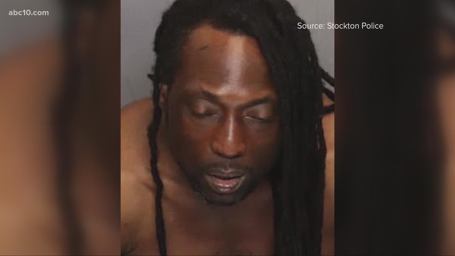 A 42-year-old is the suspect arrested at a southeast Stockton apartment building Tuesday night.