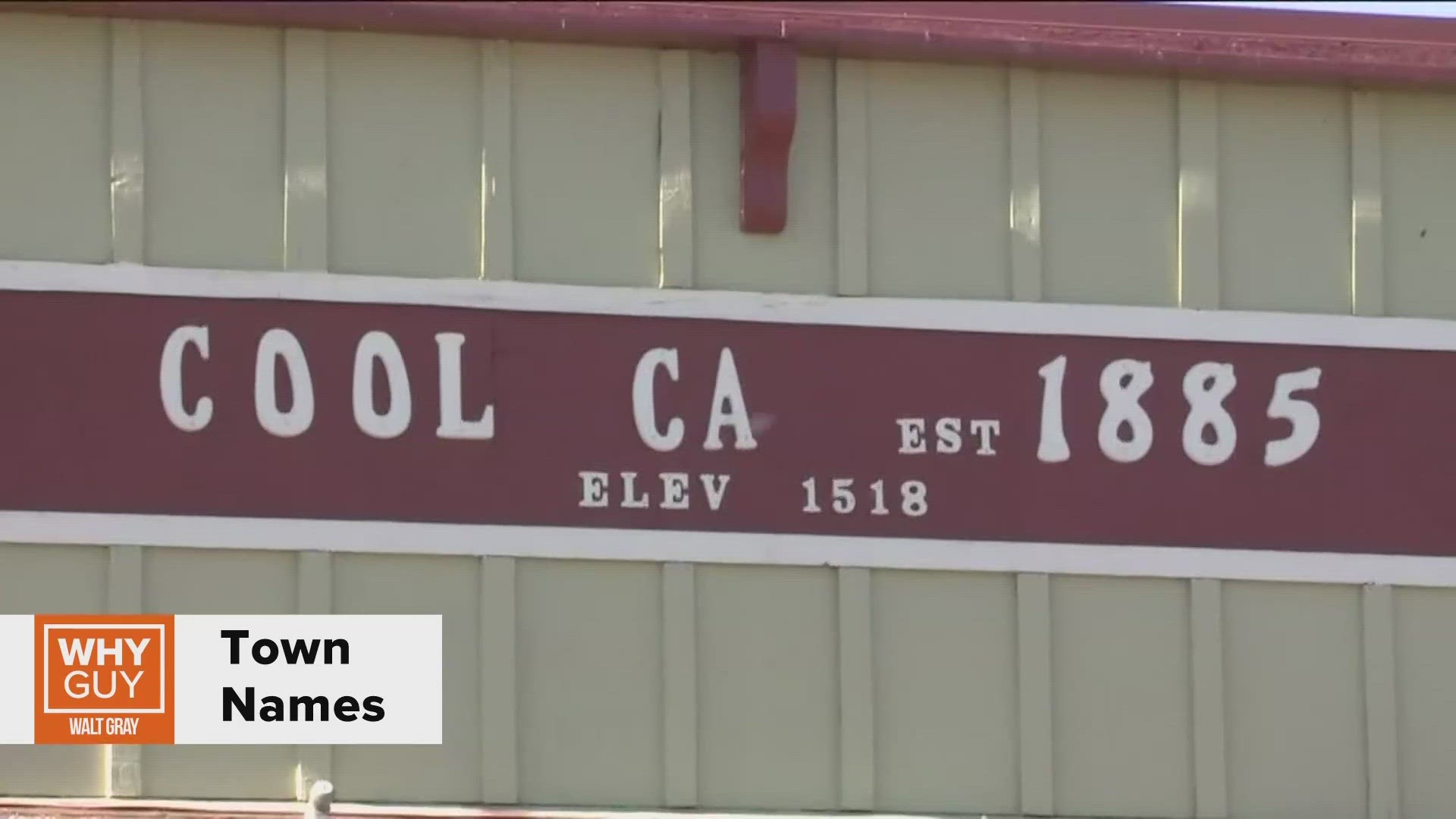 Today's Why Guy question comes from Bean: "Why do so many of our local towns have odd names?"