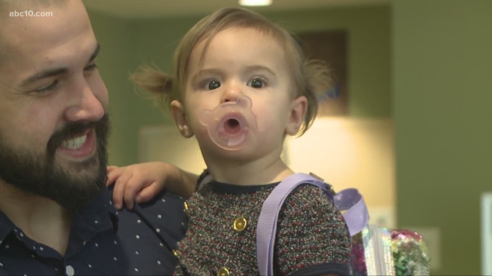 While Sacramento's Sutter Children's Center may see cases of airway obstructions once every several months, their Pediatric ICU Medical Director says he had not seen a case as severe as Evie Sayers' in his 18 years at the hospital.