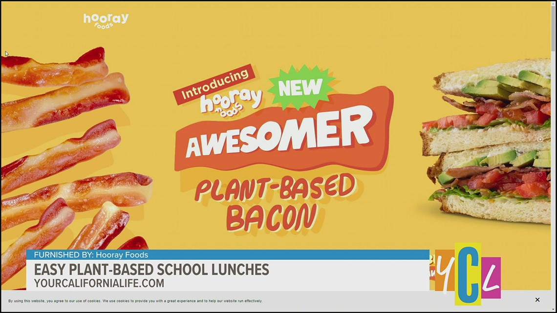 Easy Plant Based Back to School Lunches