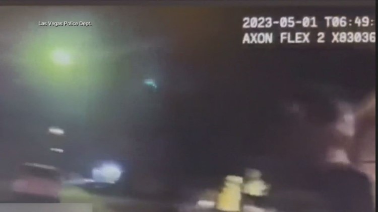 UFO and large alien creatures reported in Las Vegas and police took it seriously